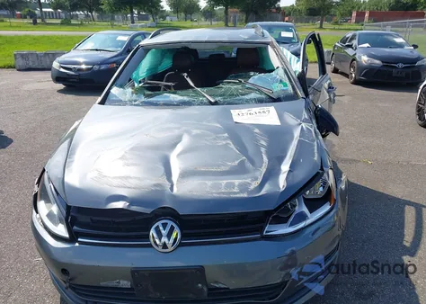 2016 Volkswagen Golf Sportwagen Tsi S 4-Door from USA, damaged, VIN 3VWC17AU8GM522819